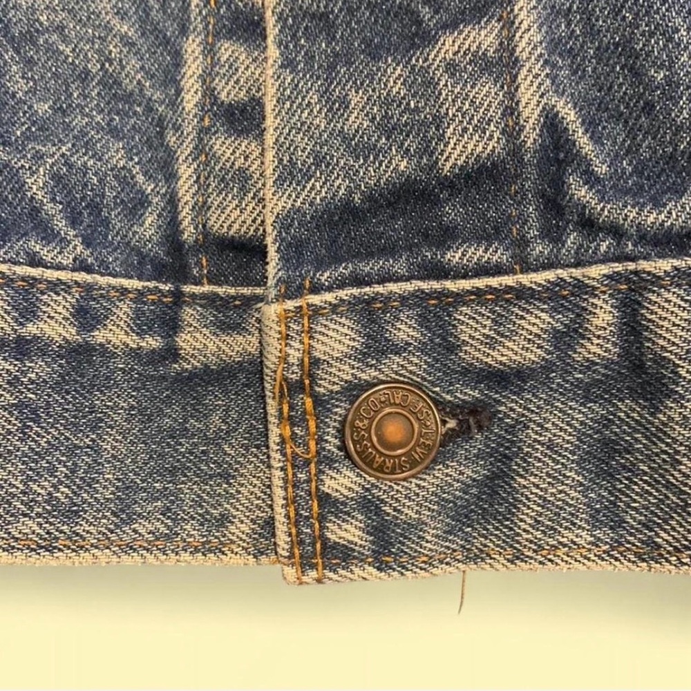⚡️Vintage Levi’s Type lll 1970’s Denim Trucker Jacket⚡️ - Picture 3 of 8